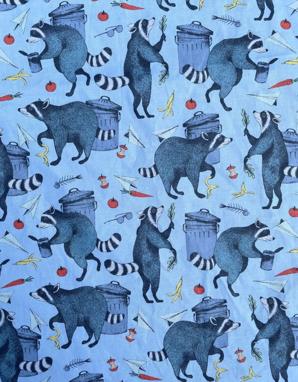 FISH & BONE Bandana Racoons