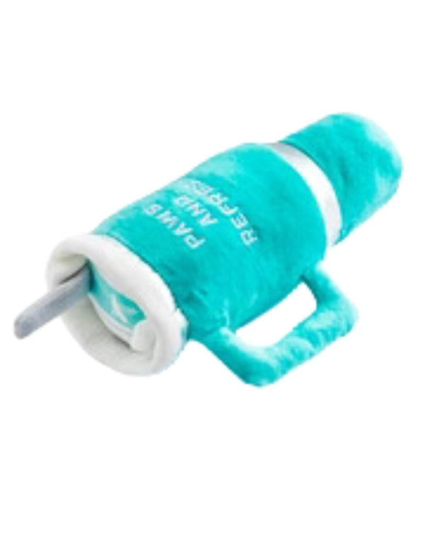 HAUTE DIGGITY DOG Snuggly Cup Tiffany Blue Plush Toy