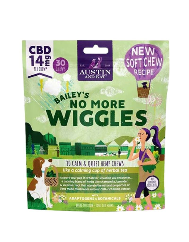 AUSTIN & KAT Bailey's No More Wiggles Chew 14mg