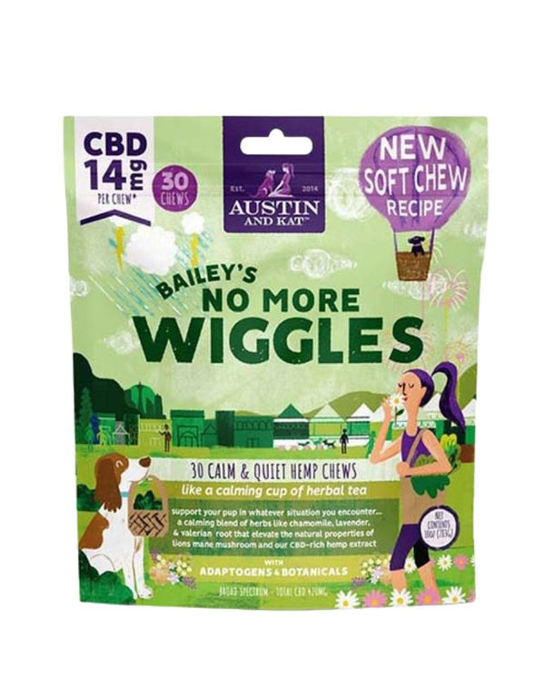 AUSTIN & KAT Bailey's No More Wiggles Chew 14mg
