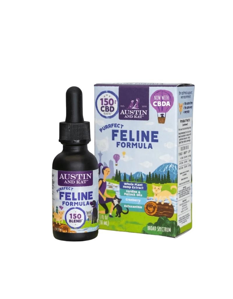 AUSTIN & KAT Purrfect Feline Formula Oil 150mg
