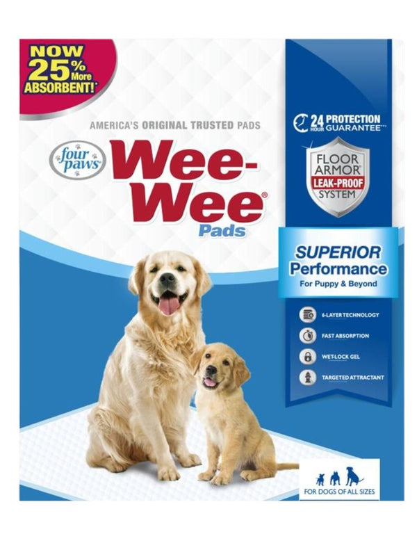 FOUR PAWS Wee Wee Pads 50 pack 22" x 23"