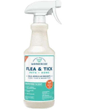WONDERCIDE Flea and Tick Spray Pets + Home Cedar