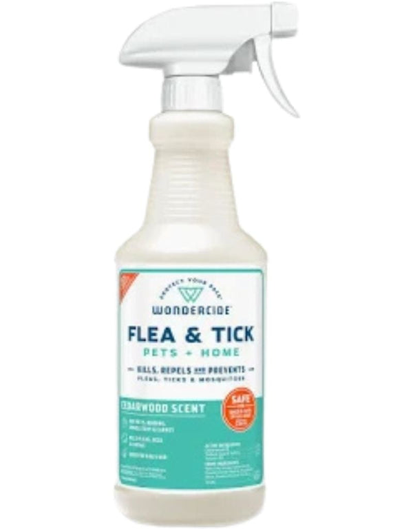 WONDERCIDE Flea and Tick Spray Pets + Home Cedar