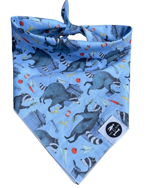 FISH & BONE Bandana Racoons