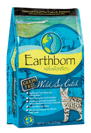 EARTHBORN HOLISTIC Wild Sea Catch Grain-Free Dry Cat Food
