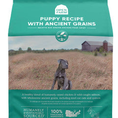 OPEN FARM Ancient Grains Puppy  Dry Dog Food
