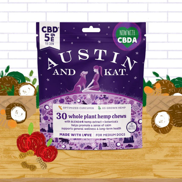 AUSTIN & KAT Original  Soft Chews for Dogs 5mg
