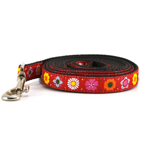 SIX POINT PET Daisy Chain Leash Red