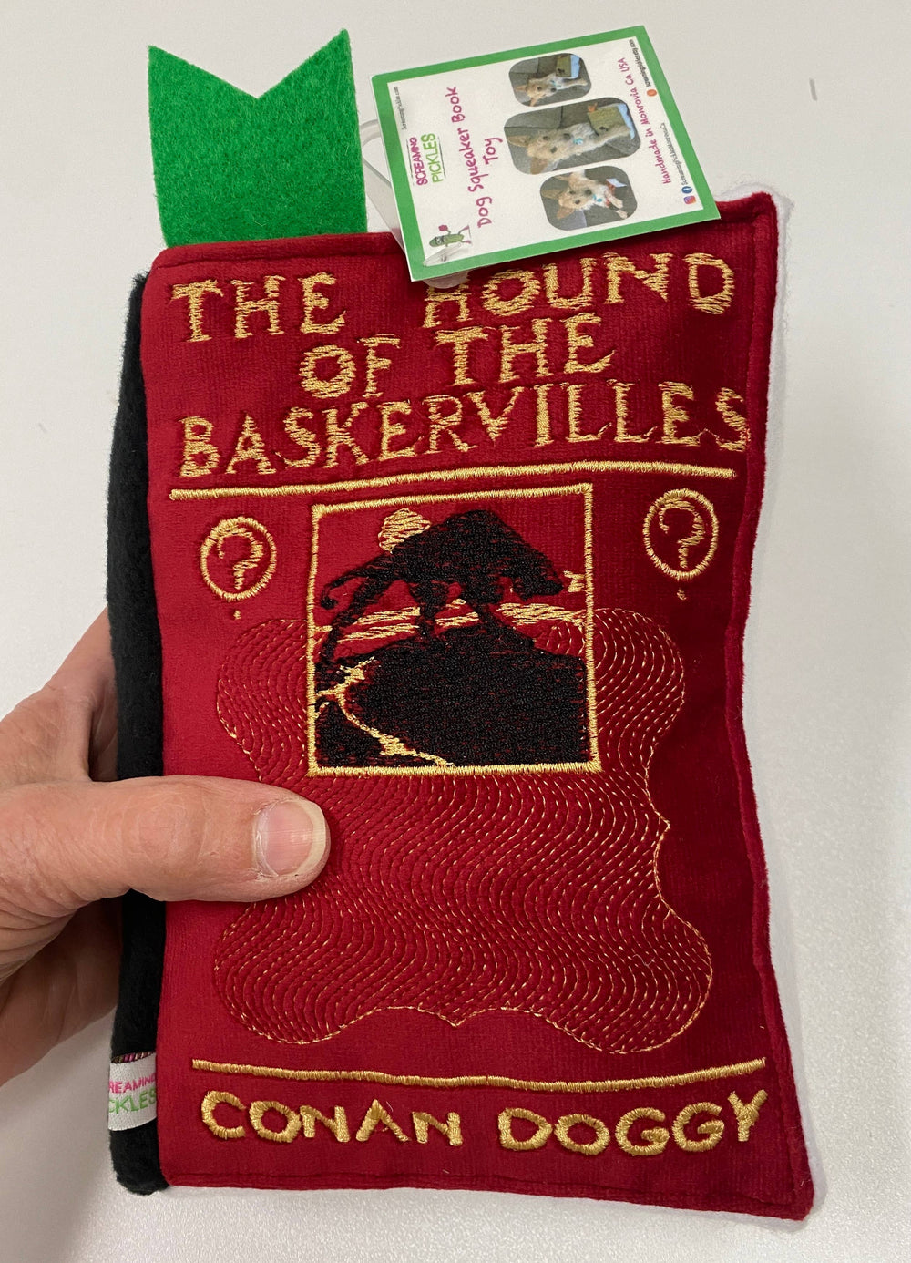 SCREAMING PICKLES The Hound of Baskerville Dog Book