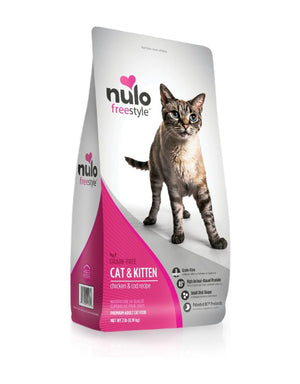 NULO Freestyle Cat and Kitten Grain Free Chicken & Cod Dry Cat Food