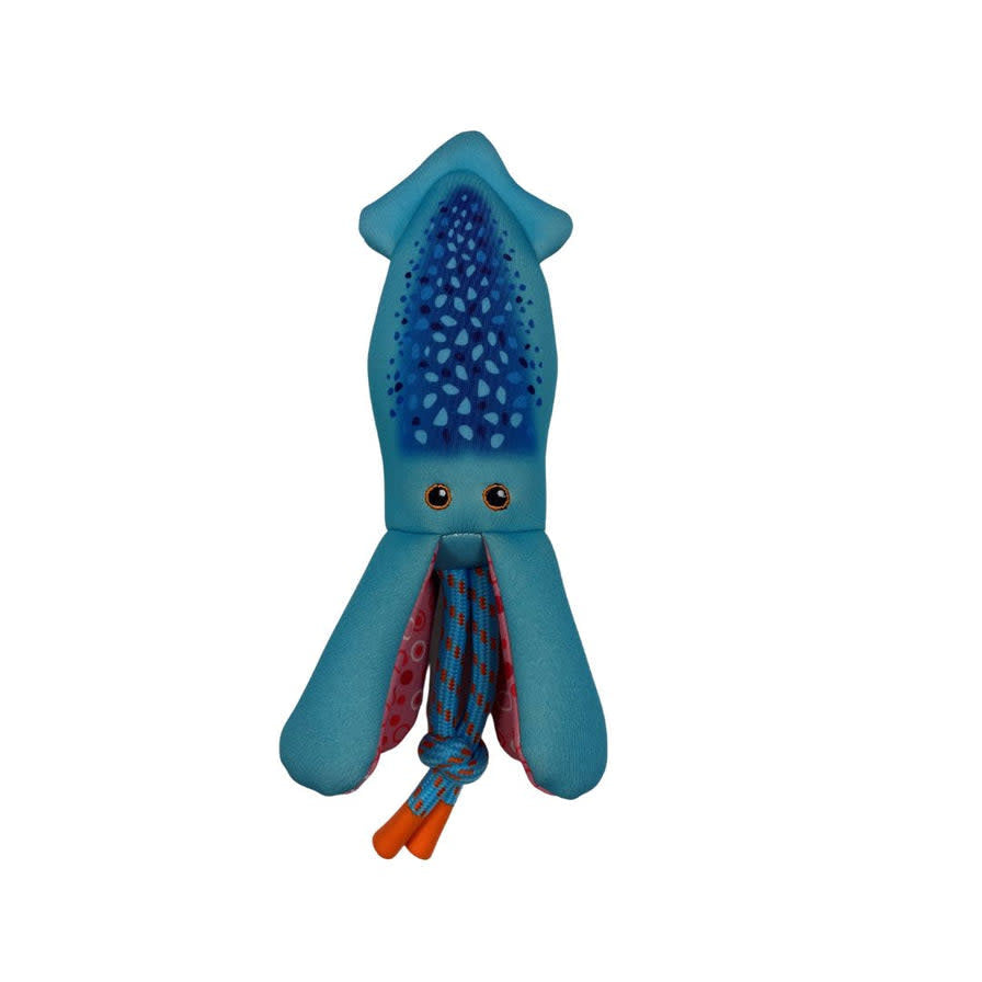 FABDOG Floaties Squid Toy