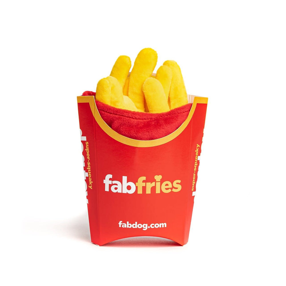FAB DOG Fab Fries Super-Squeaker Toy