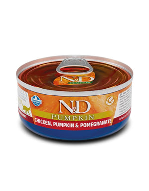 FARMINA Cat Grain Free Pumpkin Chicken and Pomegranate 2.5OZ CASE/24