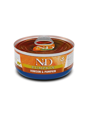FARMINA Cat Grain Free Pumpkin Venison Canned Food Case 2.5OZ/24