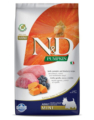 *FARMINA Grain Free Adult Dog Food Mini Lamb & Blueberry 5.5LB