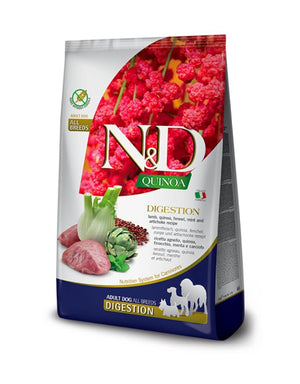 FARMINA N&D Dry Dog Food Digestion Lamb and Quinoa Medium/Maxi