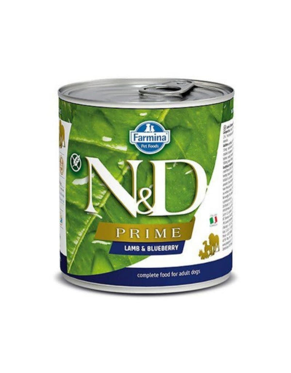 FARMINA N&D Lamb & Blueberry Canned Dog Food 10oz CASE/6