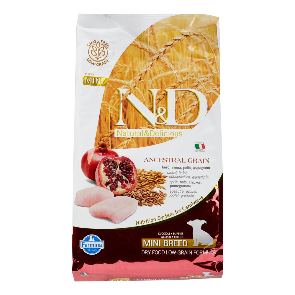 FARMINA Ancestral Grain Chicken, Pumpkin & Pomegranate Puppy Mini