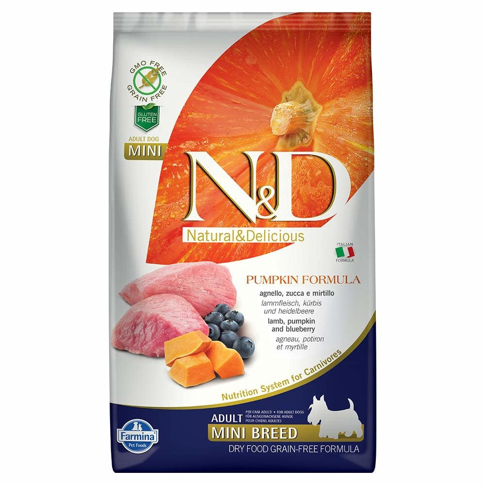 FARMINA Ancestral Grain Pumpkin, Lamb & Blueberry Adult Mini
