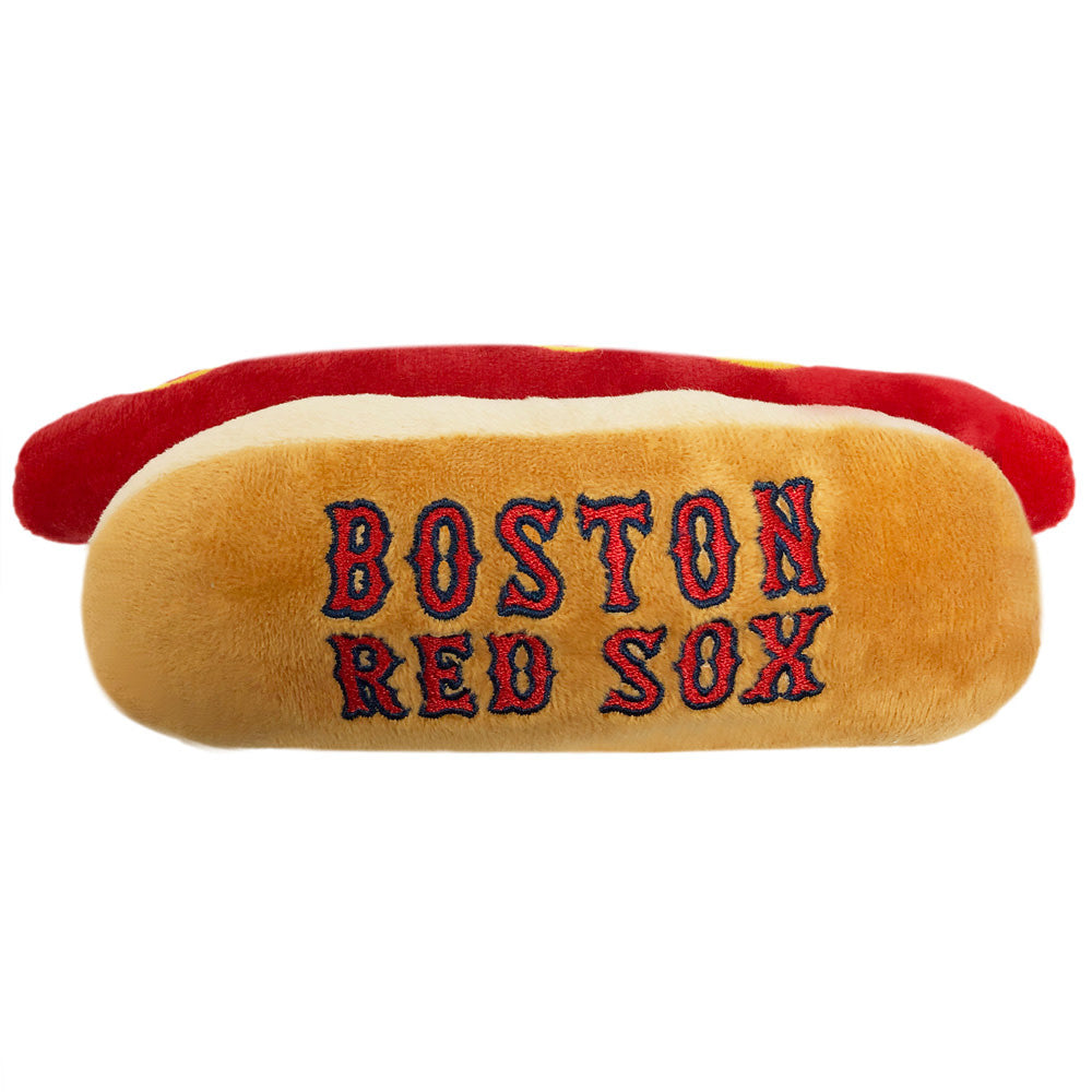 PETS FIRST Red Sox Fenway Frank Dog Toy