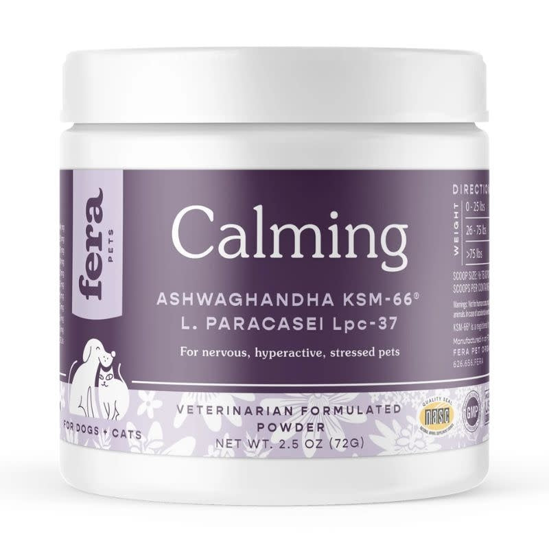 FERA PET ORGANICS Dog and Cat Calming Support 2.5OZ
