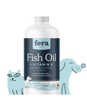 FERA PET ORGANICS Dog and Cat Fish Oil