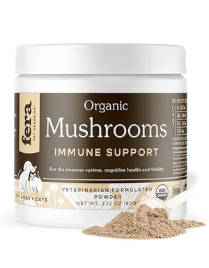 FERA PET ORGANICS Dog and Cat Mushroom Immune Support 2.12OZ