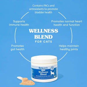 FERA PET ORGANICS  Wellness Blend with Probiotics for Cats