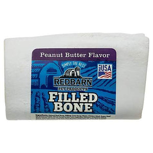 REDBARN Filled Bone Peanut Butter 3 IN