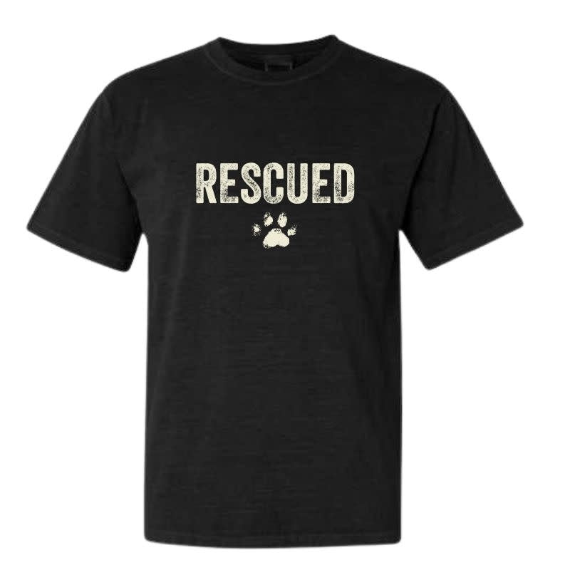 FISH & BONE Rescued T-Shirt Unisex Black