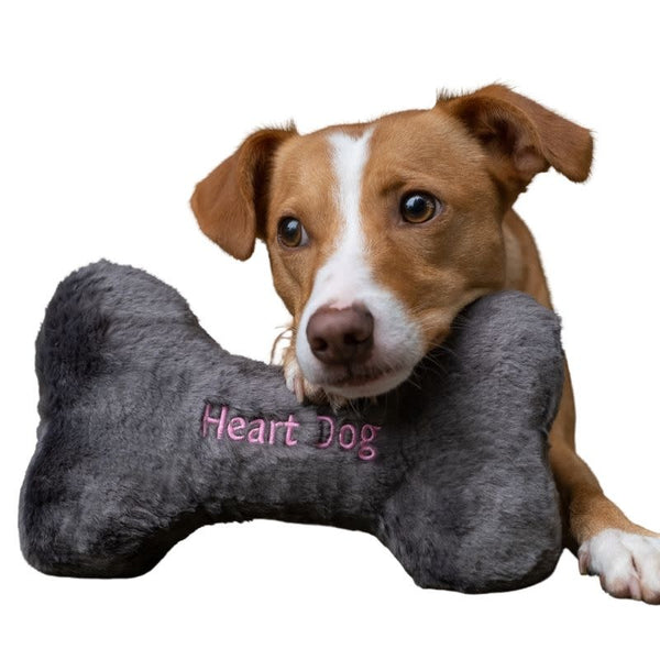 FLUFF & TUFF Heart Dog Bone