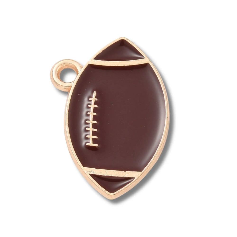 FISH & BONE Football Charm