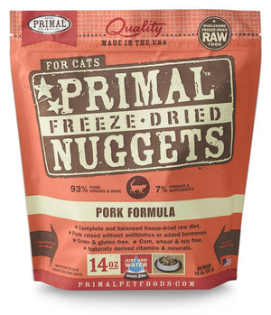 PRIMAL Pork Freezedried Feline Food 5.5 oz
