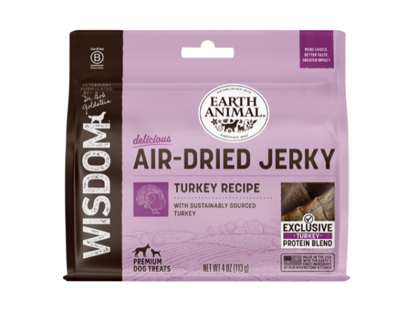 EARTH ANIMAL Wisdom Jerky Turkey