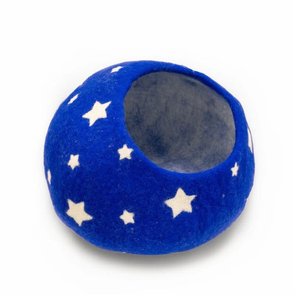 FRIENDSHEEP Midnight Stars Eco Kitty Cave