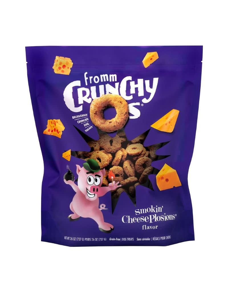 FROMM Crunchy O's CheesePlosions Dog Treats