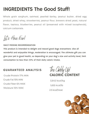 FROMM Crunchy O's Peanut Jammer Dog Treat