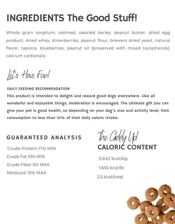 FROMM Crunchy O's Peanut Jammer Dog Treat