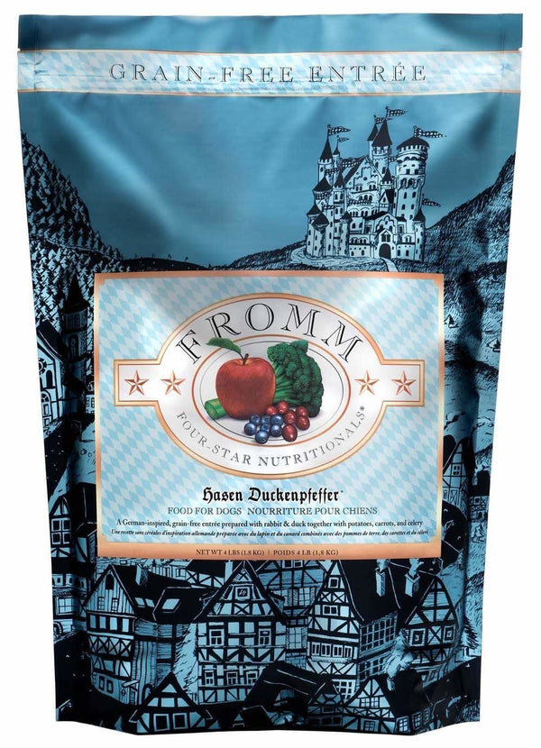 FROMM 4-Star Grain-Free Hasen Duckenpfeffer Dry Dog Food