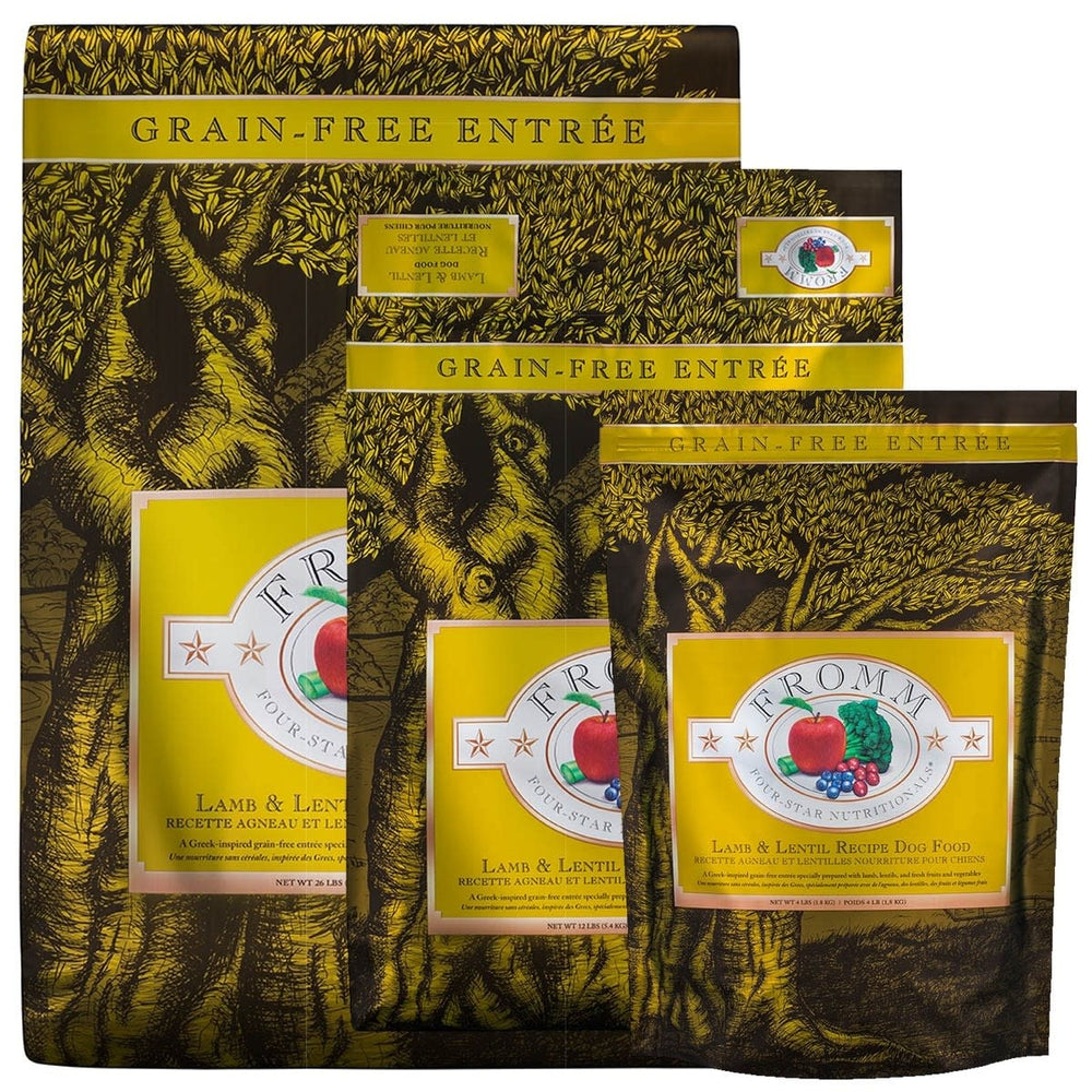 FROMM 4 STAR Grain-Free Lamb & Lentil Dry Dog Food