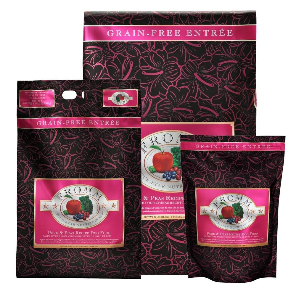 FROMM 4 Star Grain-Free Pork & Peas Dry Dog Food