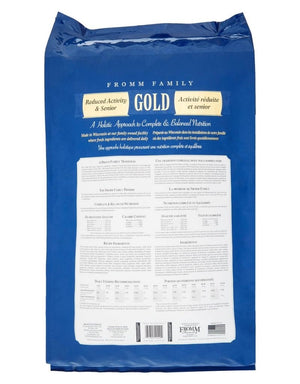 FROMM Gold Reduced Activity Senior Dry Dog Food
