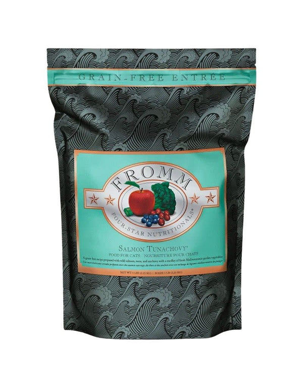 FROMM 4 STAR Grain-Free Salmon Tunachovy Dry Cat Food