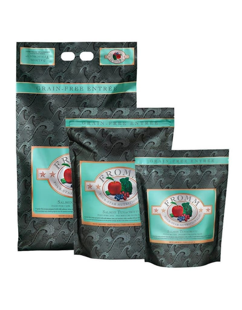 FROMM 4 STAR Grain-Free Salmon Tunachovy Dry Cat Food