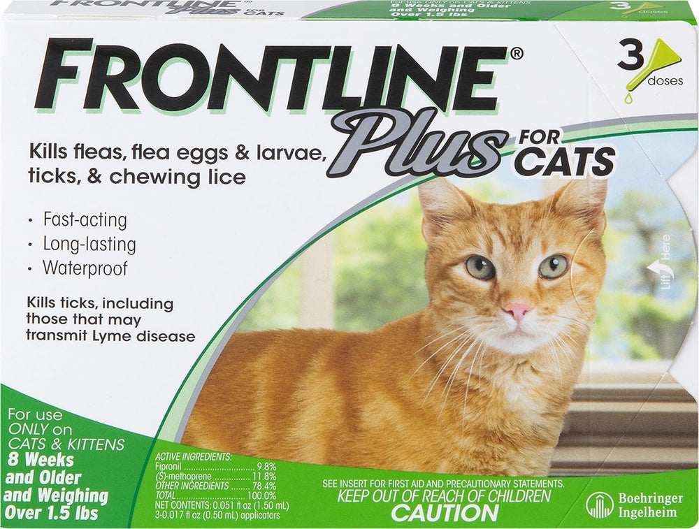 FRONTLINE PLUS for Cats 3pk