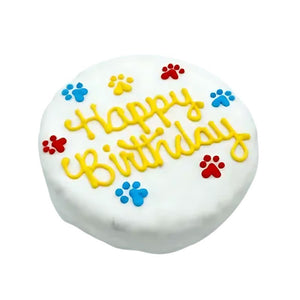 FURRY BELLY BAKE SHOP Pride Paws Birthday Chewy Oat Cake
