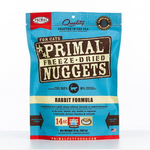 PRIMAL Rabbit Freezedried Feline Food