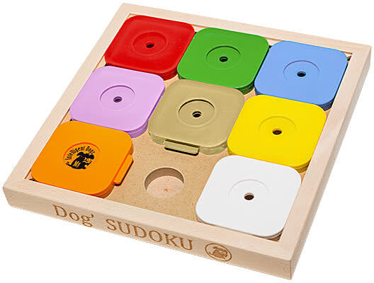 MY INTELLIGENT PETS Dog Sudoku Medium Expert Rainbow