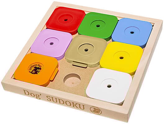 MY INTELLIGENT PETS Dog Sudoku Medium Expert Rainbow